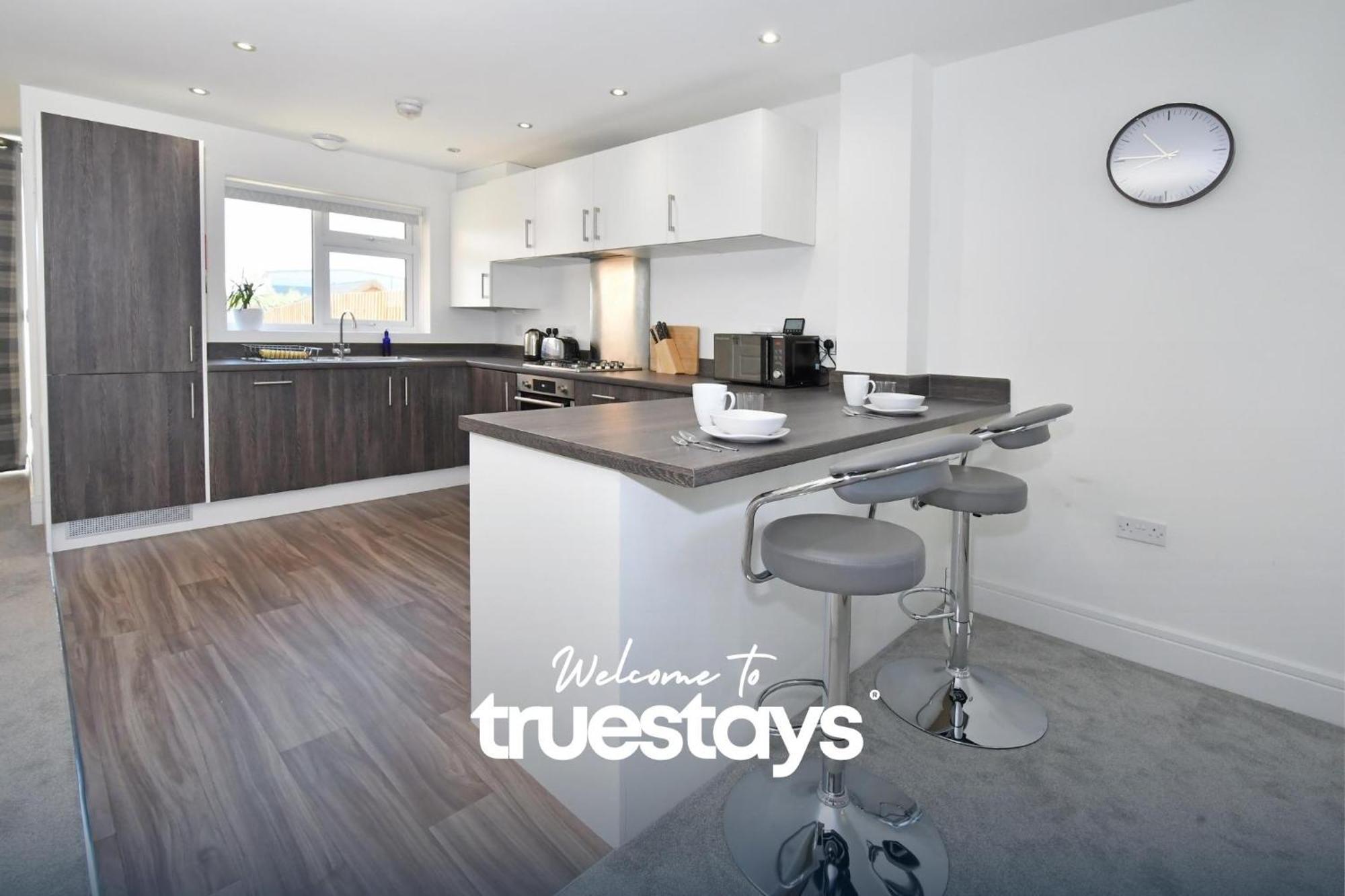 Regal House By True Stays - 3 Bedroom House In Stoke-On-Trent Stoke-on-Trent Exterior foto